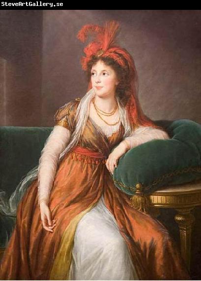 elisabeth vigee-lebrun Portrait of Princess Galitzin